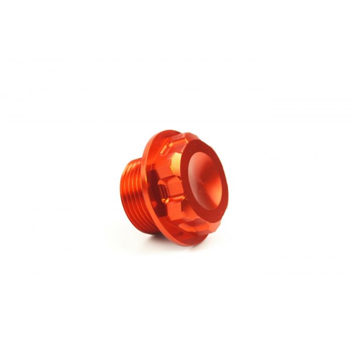 KTM HUSQ FRONT SPINDLE BOLT / NUT, FIR ASAXN-02, ALLOY ORANGE, 54809082000