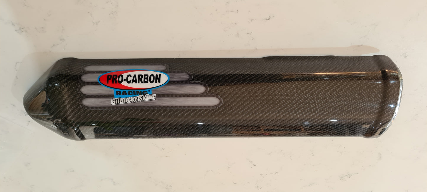 Piel de silenciador de escape Pro Carbon