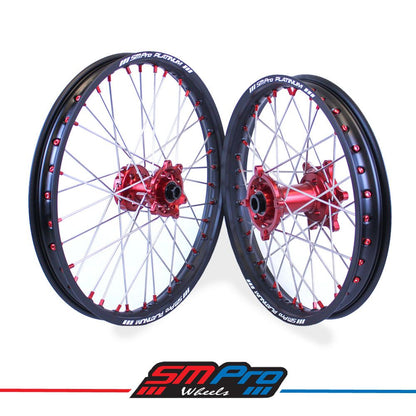 PAIRE DE ROUES SMPRO PLATINE ENDURO