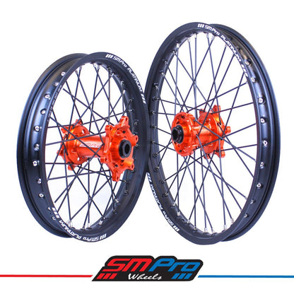 PAIRE DE ROUES SMPRO PLATINE ENDURO