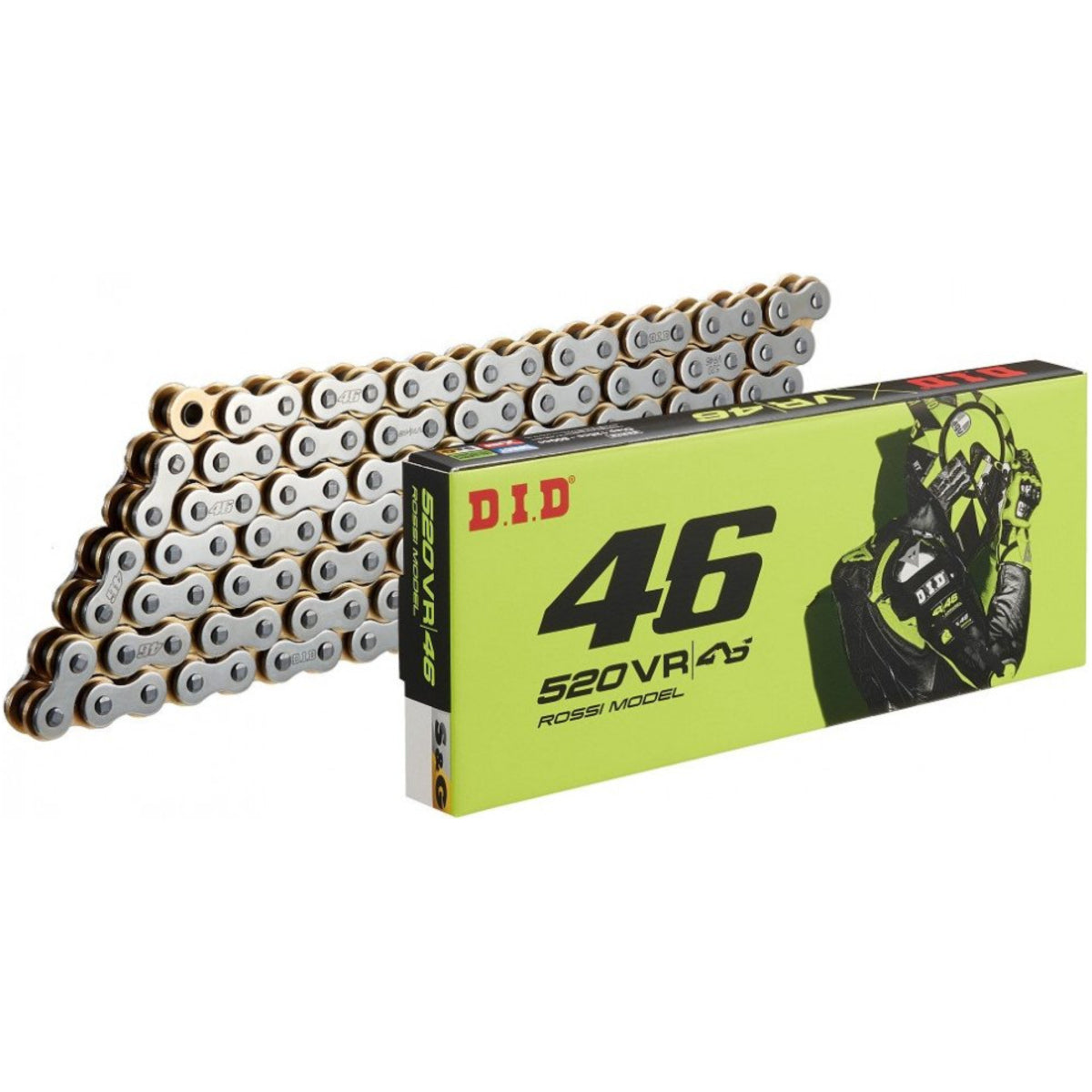 DID CHAIN MODEL VR46 - 520 118L - ROSSI LTD EDITION X-RING