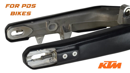 Crosslinked Components Swingarm Guards - KTM / HSQ / GG / BETA