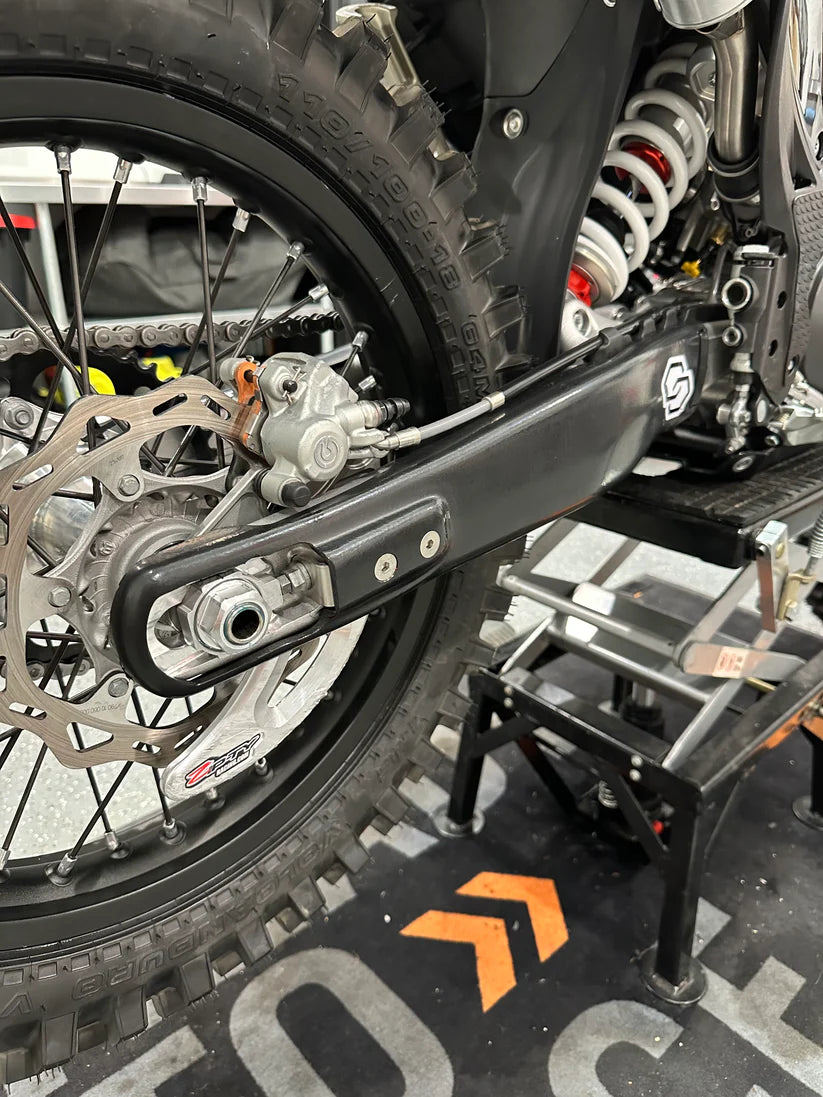 Crosslinked Components Swingarm Guards - KTM / HSQ / GG / BETA