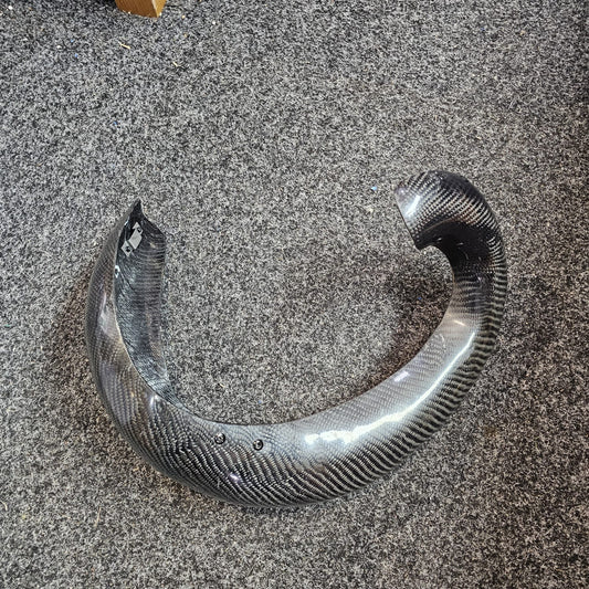 Preowned KTM HSQ GASGAS CARBON EXHAUST GUARD