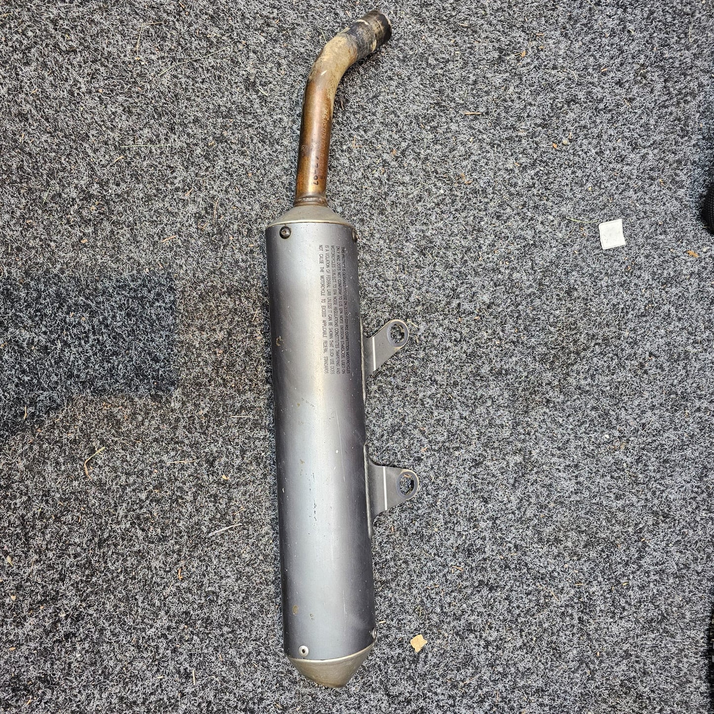 PREOWNED HUSQVARNA EXHAUST SILENCER TE250/300 2020-2023 (TC 250/300 2019-2022)