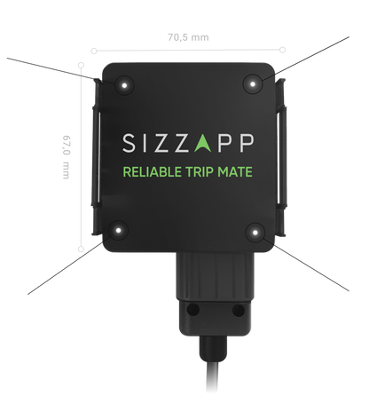 SIZZAPP MAX GPS TRACKER ROUTE LOGGER SECURITY