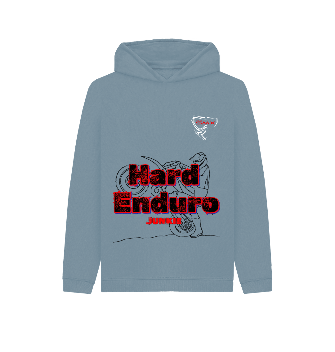 Stone Blue SMX Junkie Hoodie (Kids)