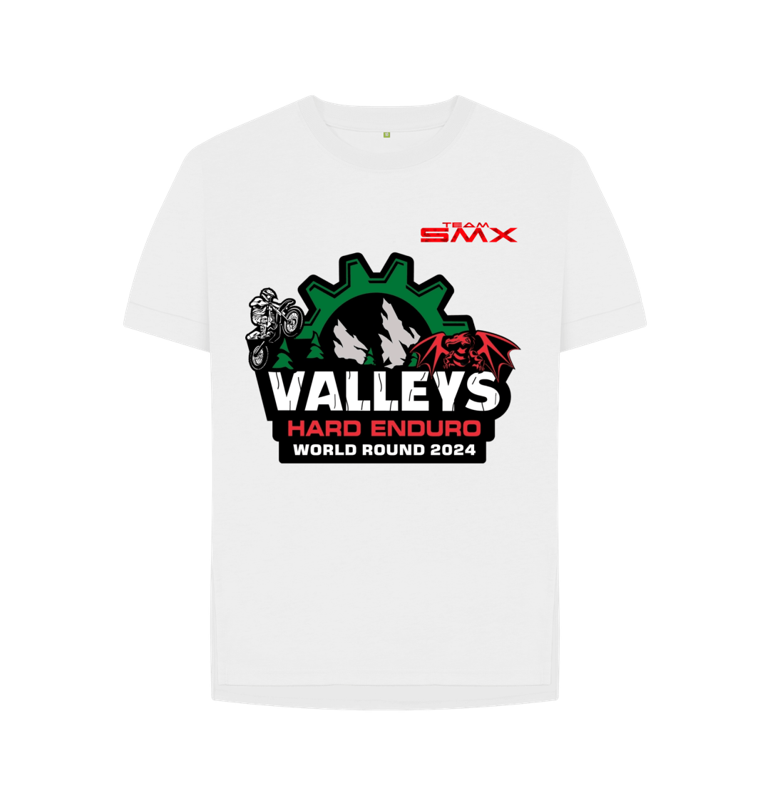 White SMX Valleys Tee (womens)