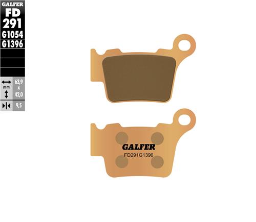 GALFER KTM/HSQ/GASGAS/SHERCO SINTERED BRAKE PADS