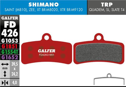 GALFER SURRON BRAKE PADS - LIGHT BEE LBX