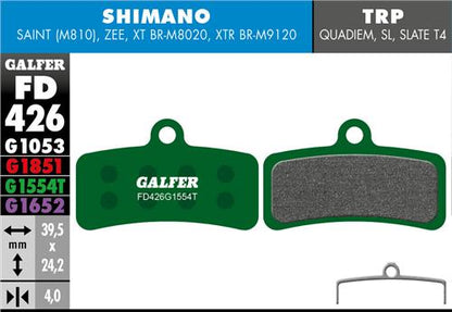 GALFER SURRON BRAKE PADS - LIGHT BEE LBX