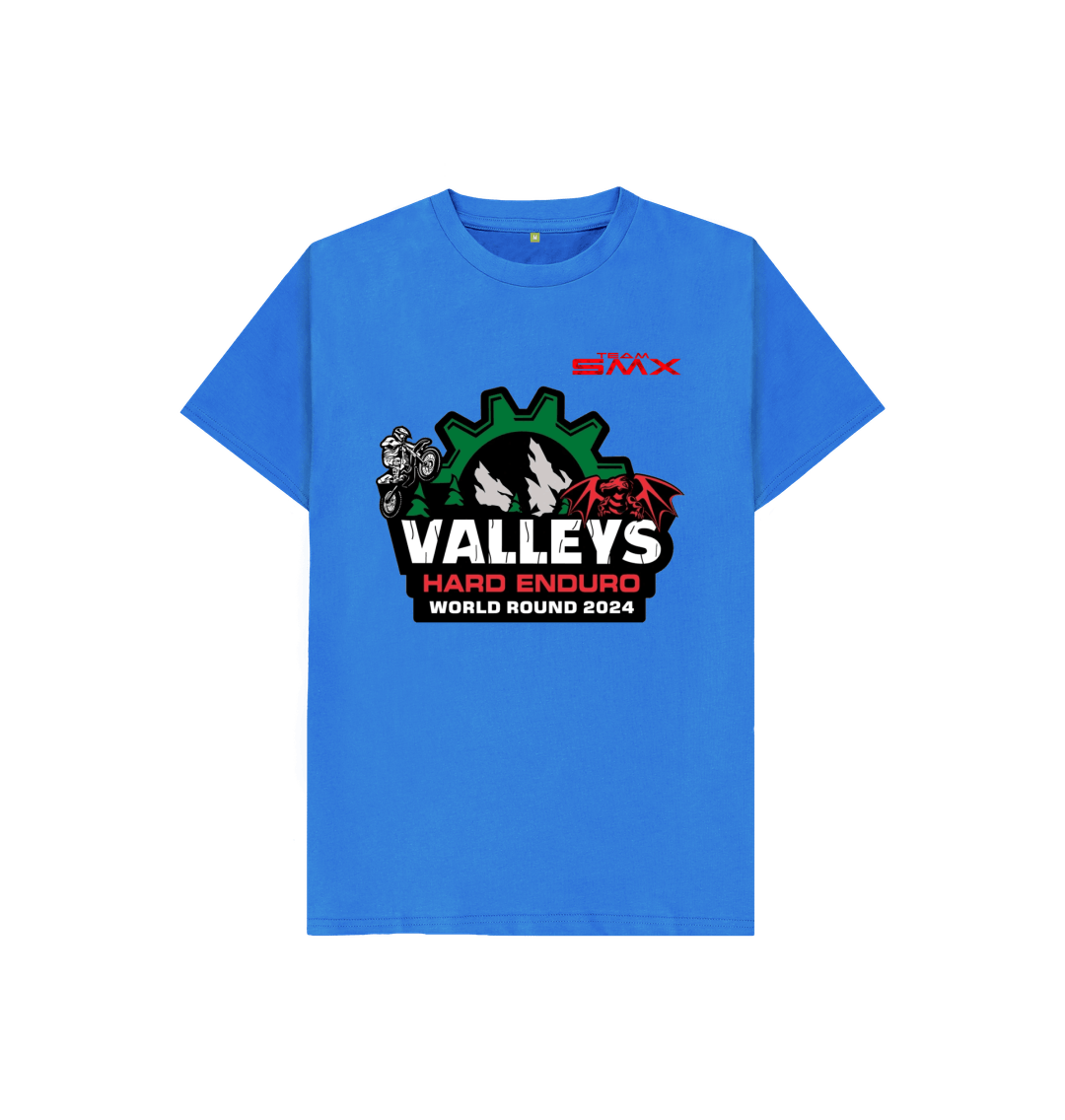 Bright Blue SMX Valleys Tee (Kids)