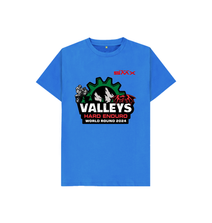 Bright Blue SMX Valleys Tee (Kids)