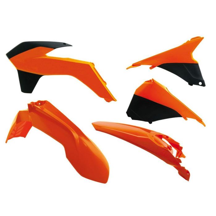 PLASTIC KIT KTM EXC 14-16, RTECH OEM R-KITKTM-OEM-415