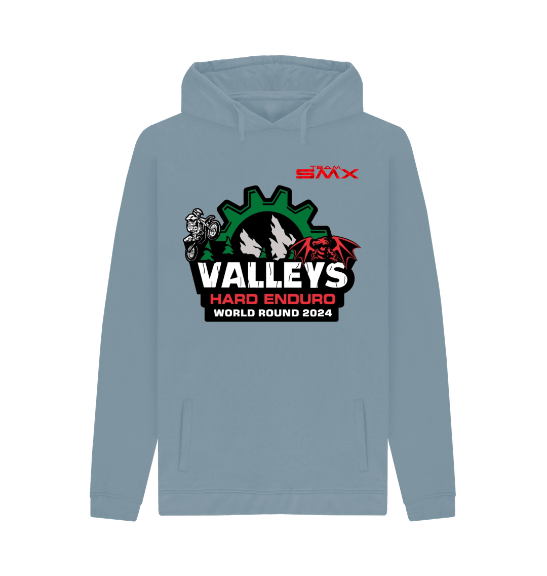 Stone Blue SMX Valleys Hoodie (Mens)