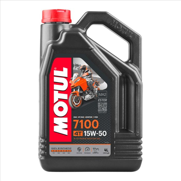 7100 15W50 4T, MOTUL 450023 100% SYNTHETIC