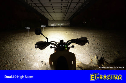 ET-RACING DUAL-10 LED HEADLIGHT