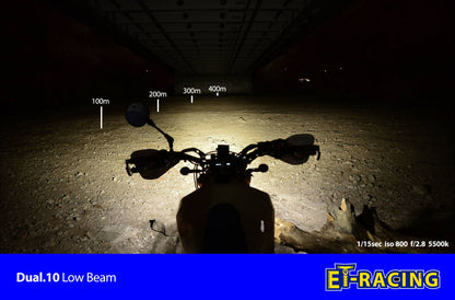 ET-RACING DUAL-10 LED HEADLIGHT