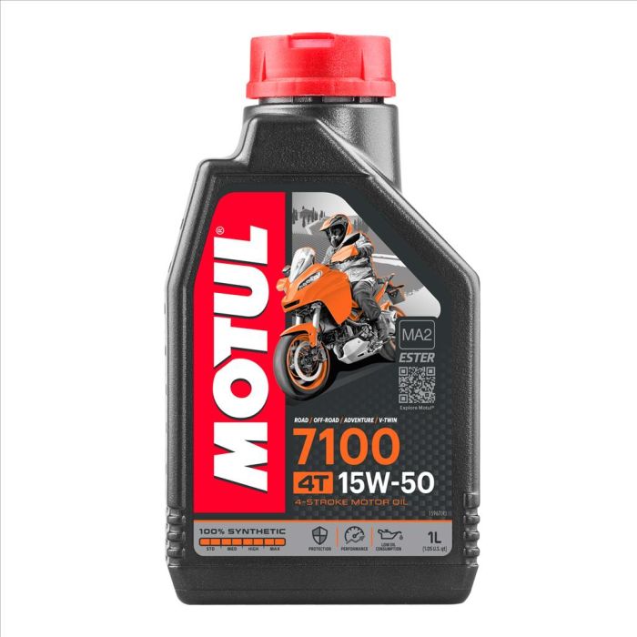 7100 15W50 4T, MOTUL 450023 100% SYNTHETIC